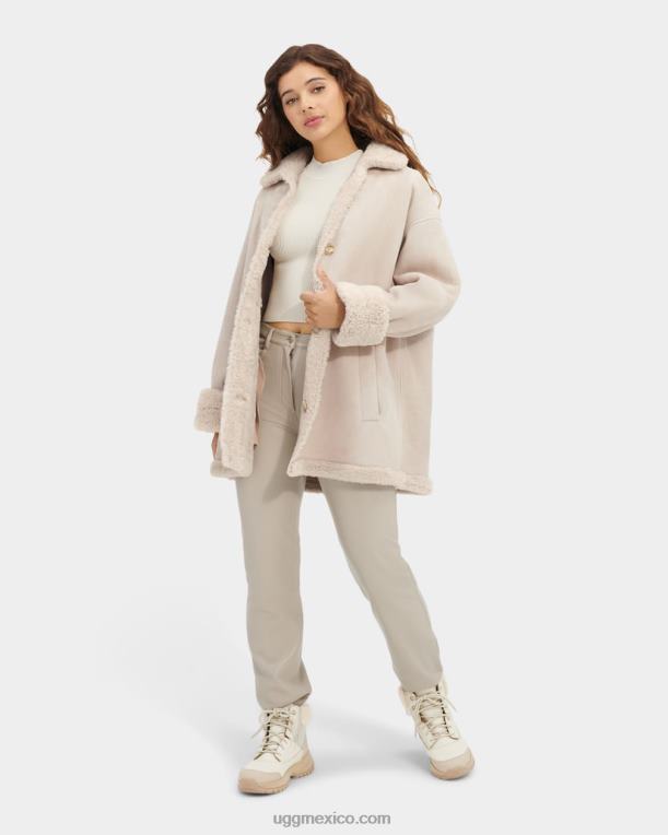 arena 00NF2268 UGG mujer chamarra Faydon reversible