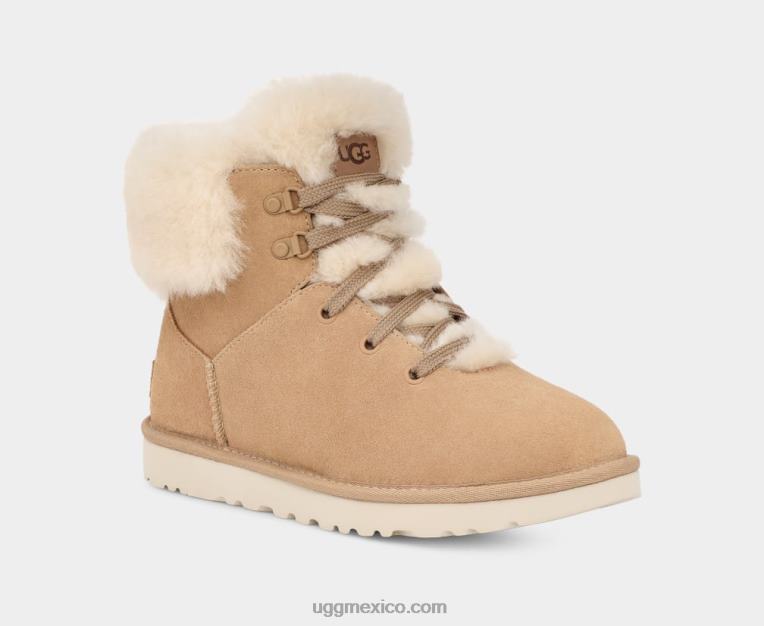 arena 00NF34 UGG mujer mini encaje alpino clásico