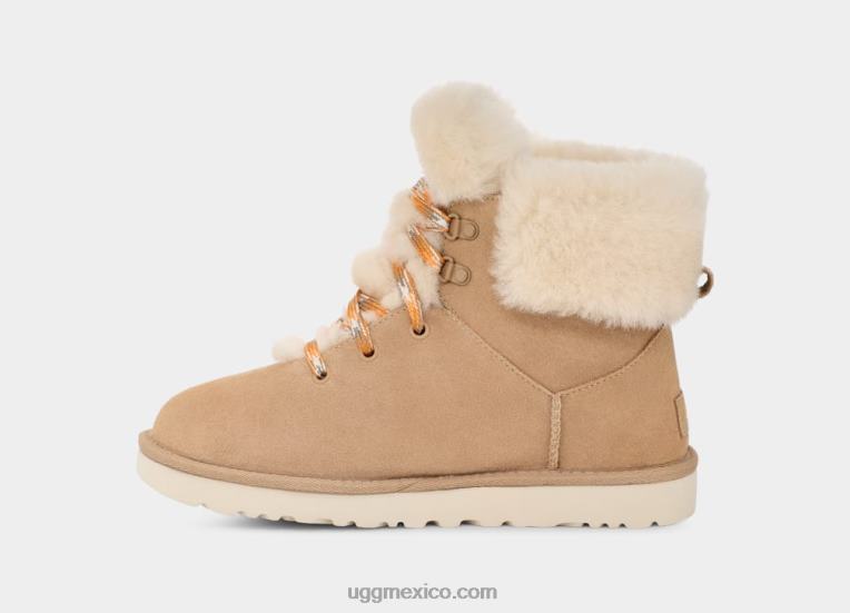 arena 00NF34 UGG mujer mini encaje alpino clásico