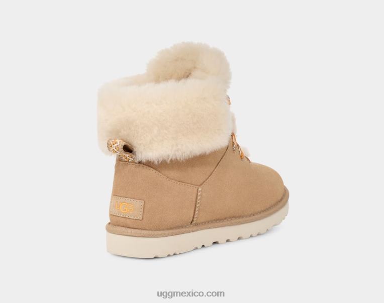 arena 00NF34 UGG mujer mini encaje alpino clásico
