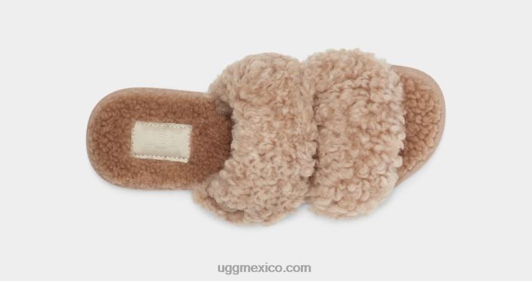 arena 00NF682 UGG mujer maxi scuffetta rizado