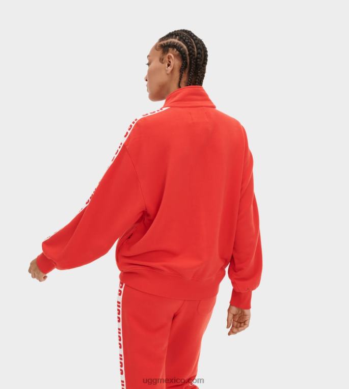 aura roja 00NF118 UGG mujer chaqueta de chándal de ensueño