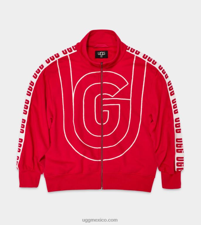 aura roja 00NF118 UGG mujer chaqueta de chándal de ensueño