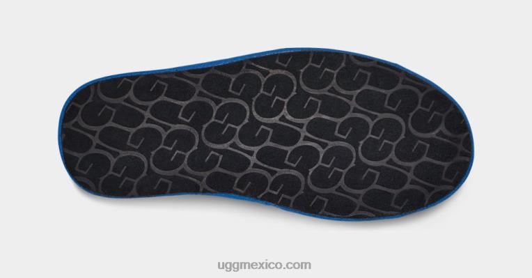 azul clásico/blanco 00NF1618 UGG hombres logotipo de desgaste