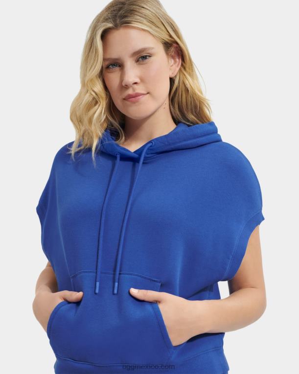 azules 00NF986 UGG mujer sudadera con capucha sin mangas