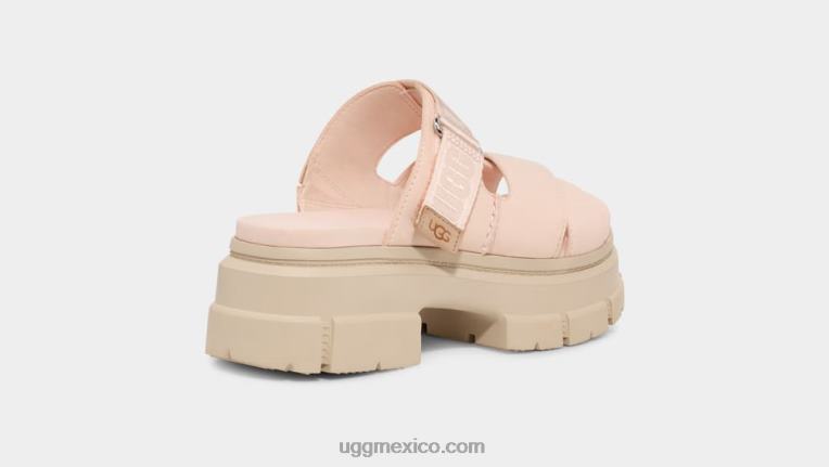 beige rosado 00NF463 UGG mujer tobogán