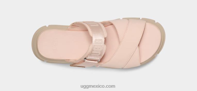 beige rosado 00NF463 UGG mujer tobogán