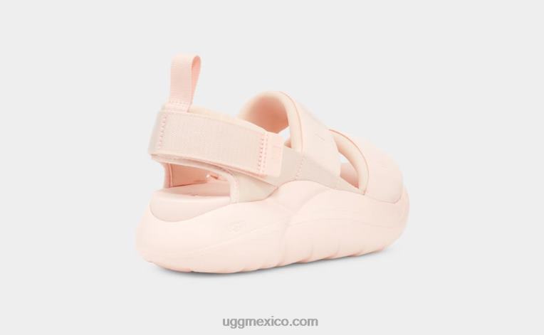 beige rosado 00NF555 UGG mujer sandalia sport la nube