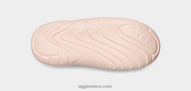 beige rosado 00NF555 UGG mujer sandalia sport la nube
