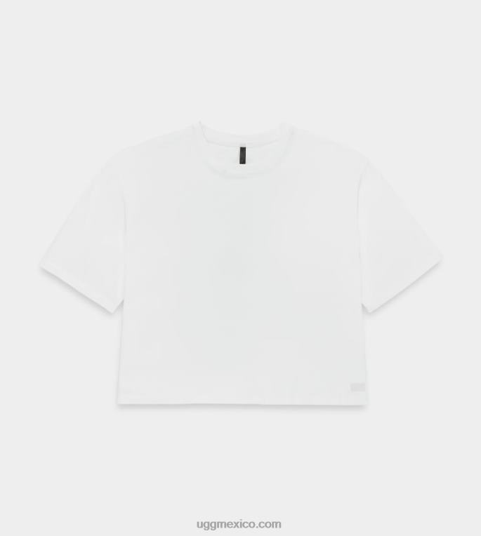 blanco 00NF1011 UGG mujer camiseta corta tana