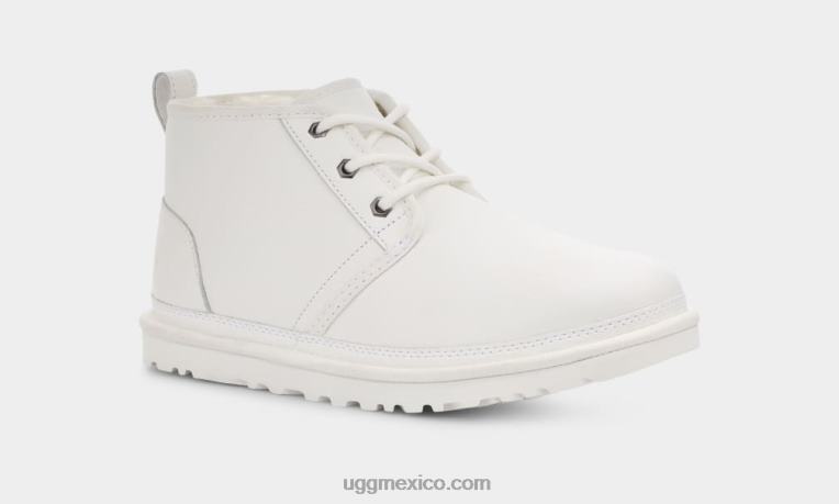 blanco 00NF1482 UGG hombres cuero neumel