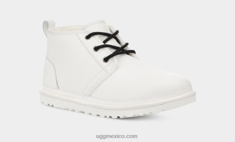 blanco 00NF1482 UGG hombres cuero neumel