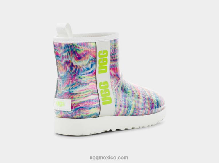 blanco 00NF805 UGG mujer clásico claro mini pixelado