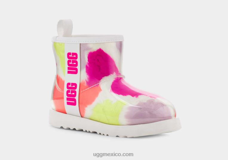 blanco 00NF806 UGG mujer mini focos transparentes clásicos para fiestas