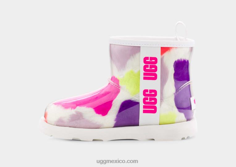 blanco 00NF806 UGG mujer mini focos transparentes clásicos para fiestas