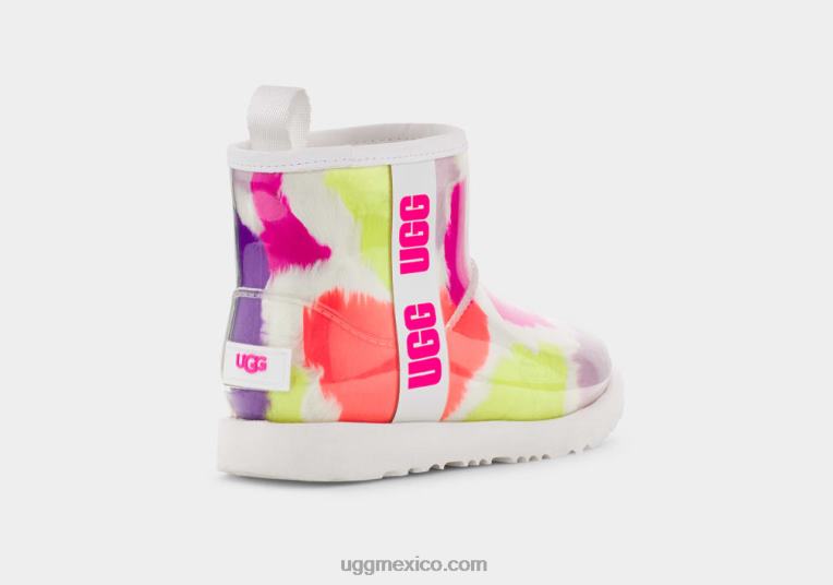 blanco 00NF806 UGG mujer mini focos transparentes clásicos para fiestas