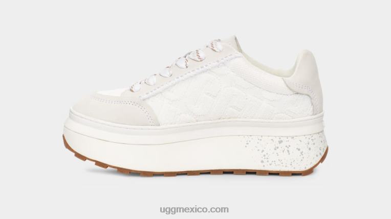 blanco 00NF819 UGG mujer logotipo de encaje marin