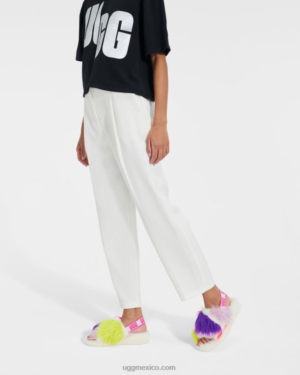 blanco 00NF823 UGG mujer pelusa sí lugares de fiesta