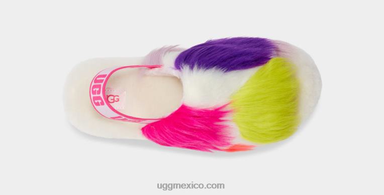 blanco 00NF823 UGG mujer pelusa sí lugares de fiesta