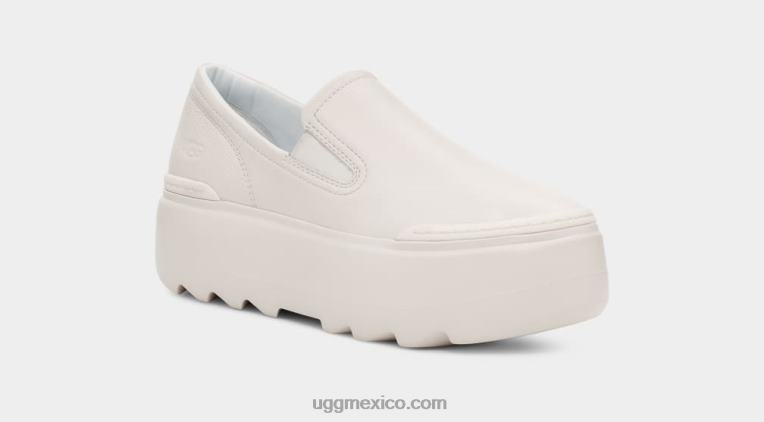blanco brillante 00NF10 UGG mujer marin mega sin cordones