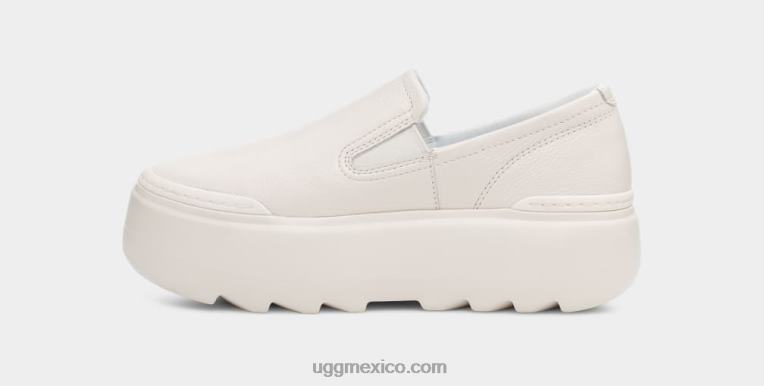 blanco brillante 00NF10 UGG mujer marin mega sin cordones