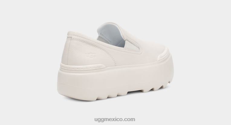 blanco brillante 00NF10 UGG mujer marin mega sin cordones