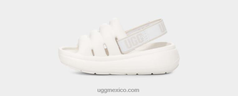 blanco brillante 00NF1932 UGG niños pequeños deporte si