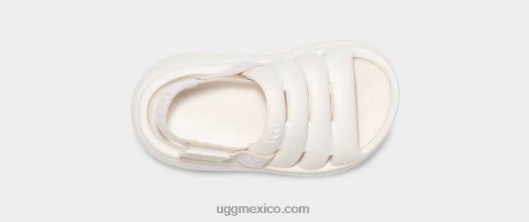 blanco brillante 00NF1932 UGG niños pequeños deporte si