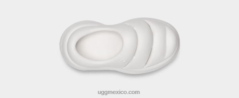 blanco brillante 00NF2007 UGG niños pequeños deporte sí obstruir