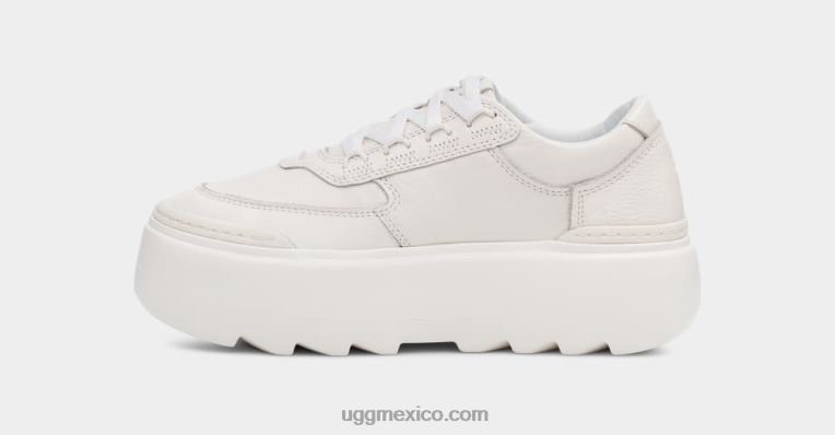 blanco brillante 00NF484 UGG mujer marin mega encaje