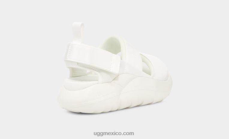 blanco brillante 00NF557 UGG mujer sandalia sport la nube