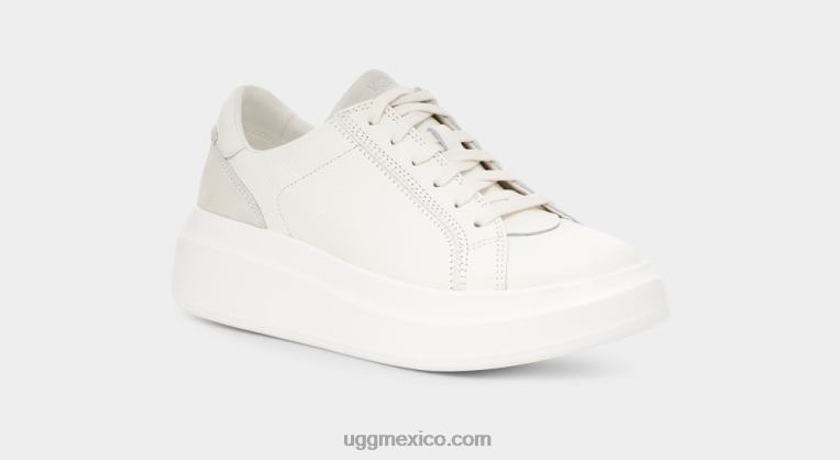 blanco brillante 00NF747 UGG mujer encaje de escape