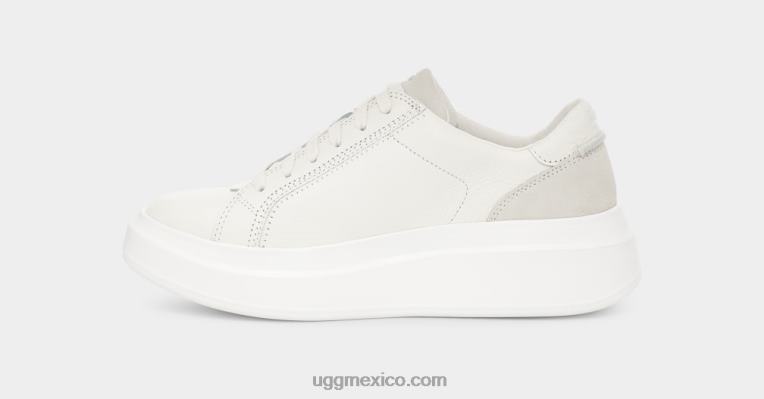 blanco brillante 00NF747 UGG mujer encaje de escape