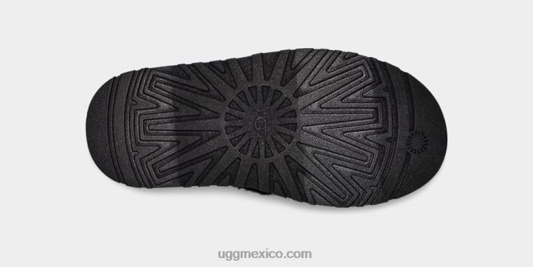 blanco negro 00NF51 UGG mujer diapositiva de cheques disco