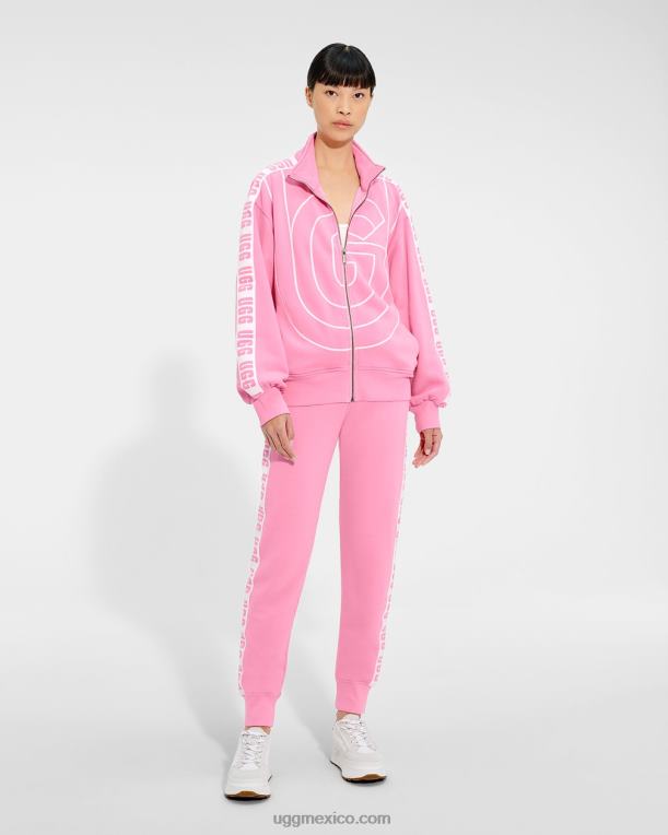bolsita rosa 00NF1313 UGG mujer chaqueta de chándal de ensueño
