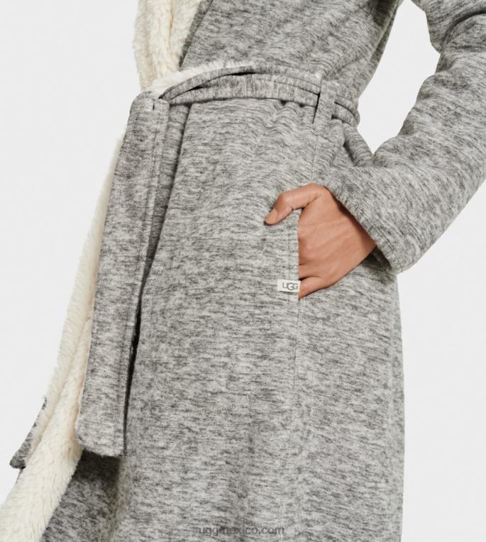 brezo gris 00NF1135 UGG mujer bata reversible portula