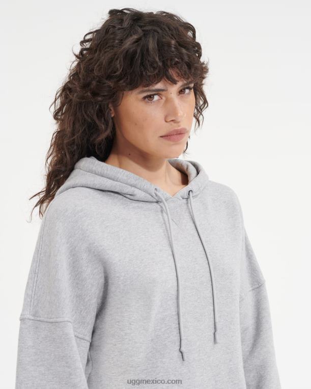 brezo gris 00NF1295 UGG mujer sudadera corta keira