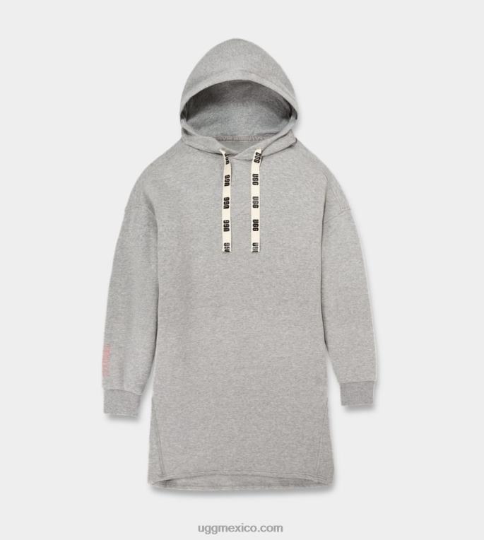 brezo gris 00NF1325 UGG mujer vestido con capucha aderyn