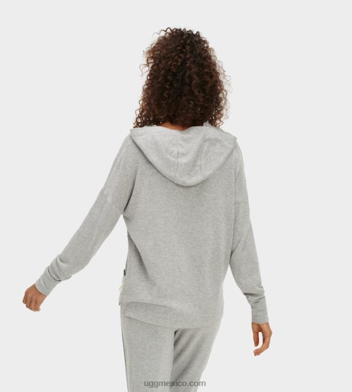 brezo gris 00NF1330 UGG mujer sudadera con capucha elettra