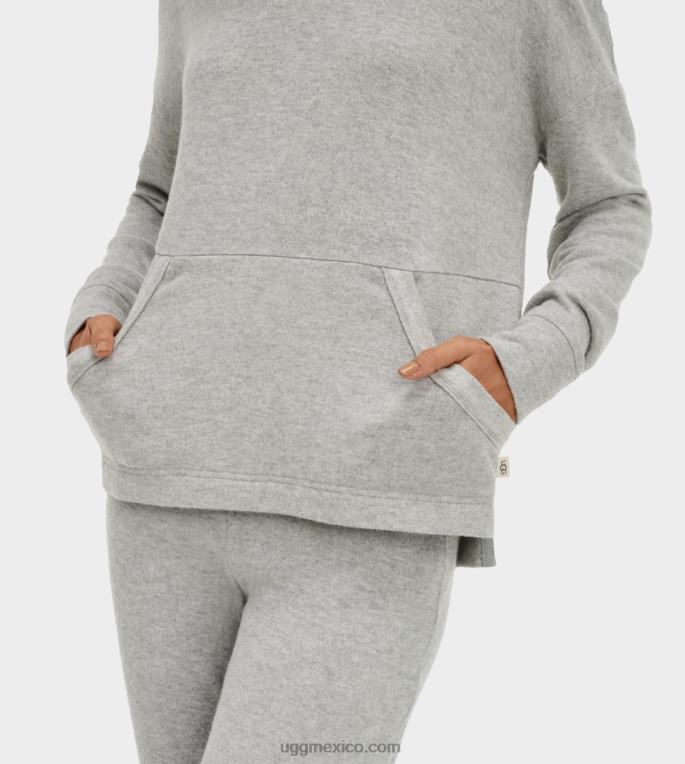 brezo gris 00NF1330 UGG mujer sudadera con capucha elettra
