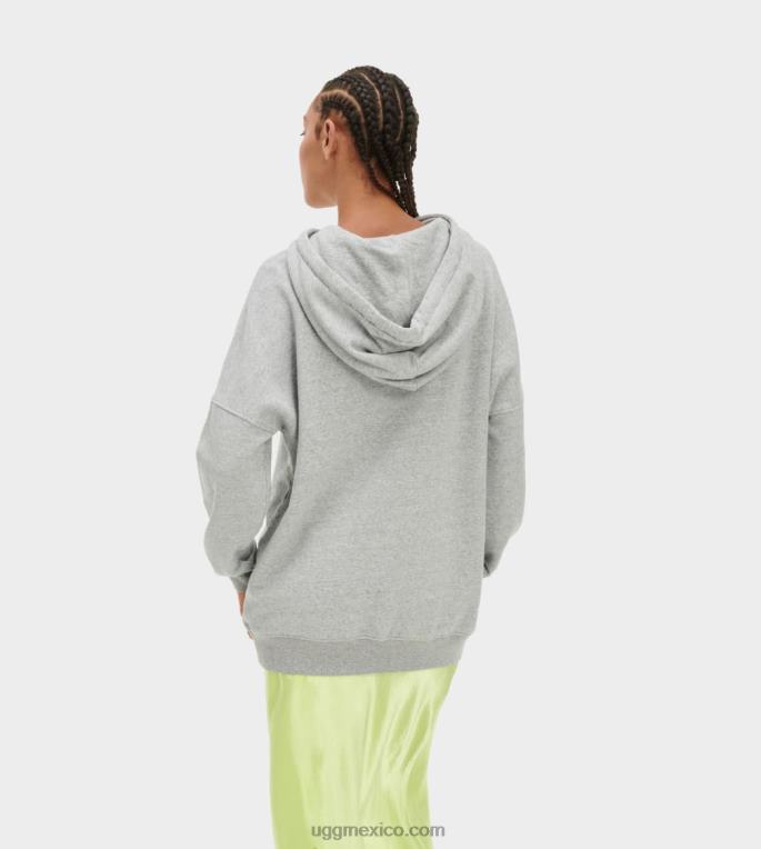 brezo gris 00NF1343 UGG mujer simone novio sudadera con capucha