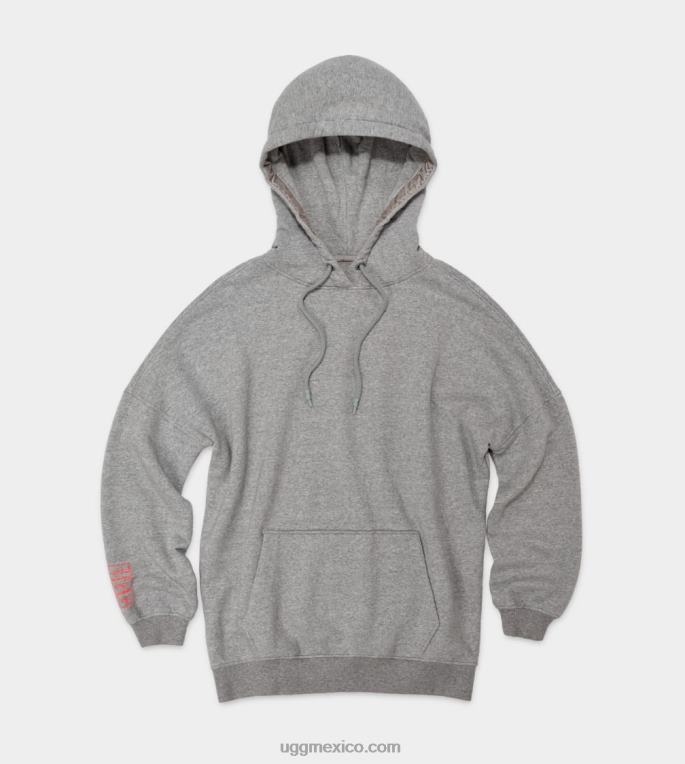 brezo gris 00NF1343 UGG mujer simone novio sudadera con capucha