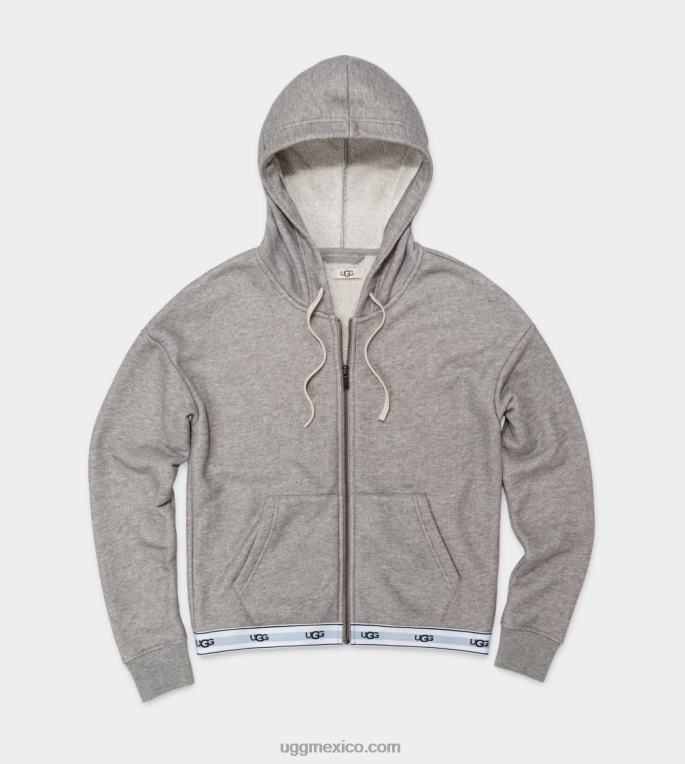 brezo gris 00NF2240 UGG mujer sena sudadera con cremallera