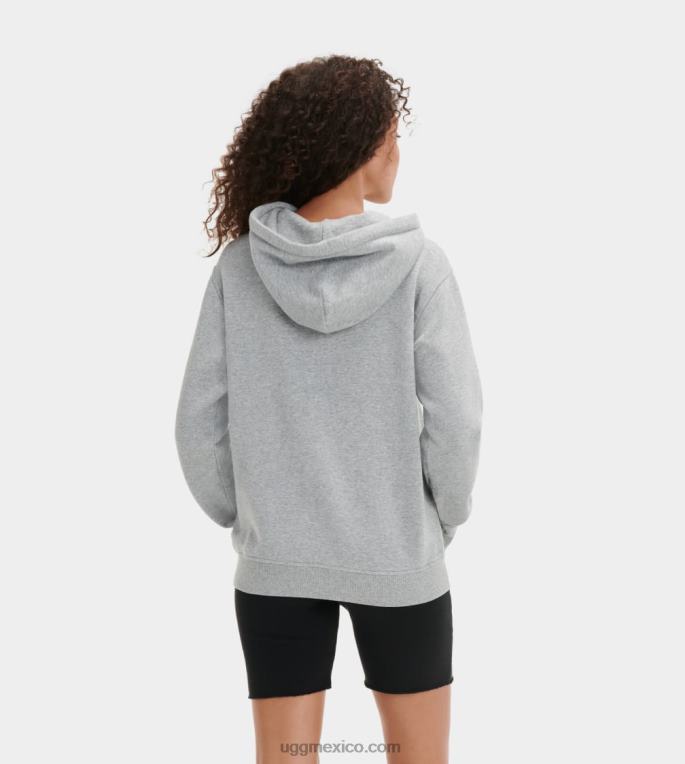 brezo gris 00NF2277 UGG mujer sudadera con capucha