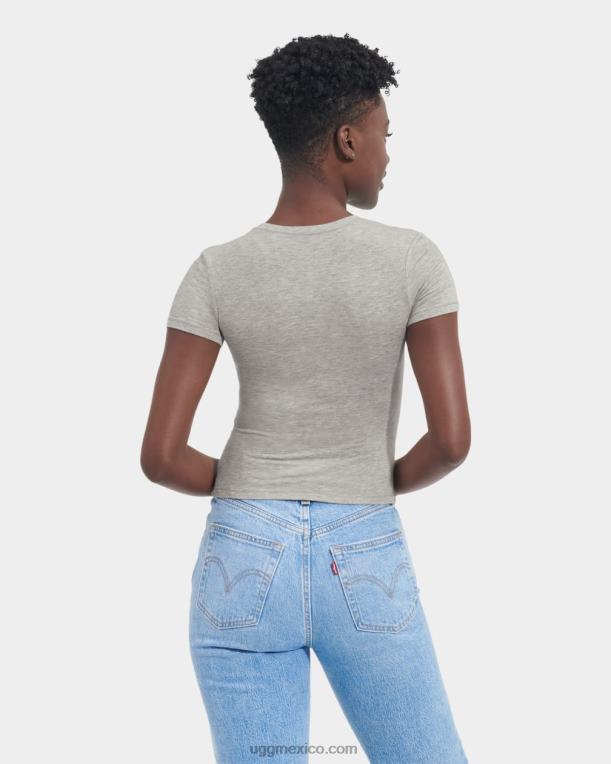 brezo gris 00NF916 UGG mujer miriam camiseta de bebé