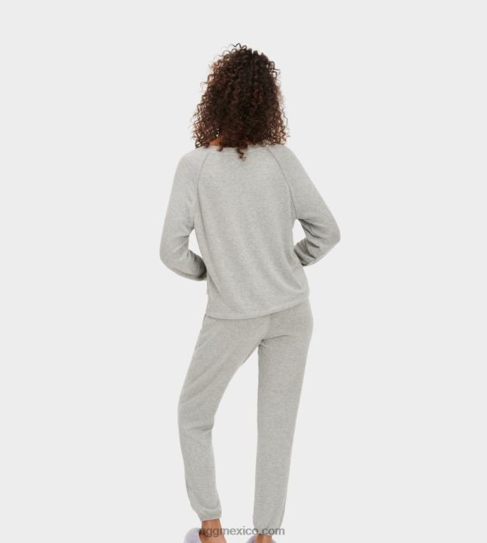 brezo gris 00NF930 UGG mujer conjunto a dos aguas