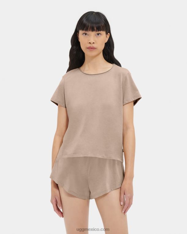 bronceado suave 00NF1239 UGG mujer camiseta perlina