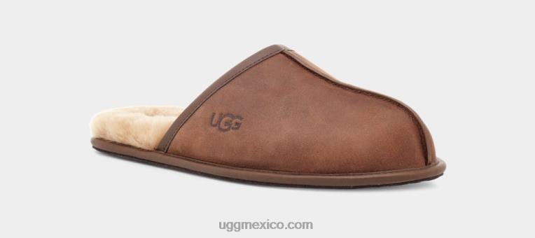 broncearse 00NF2300 UGG hombres cuero desgastado