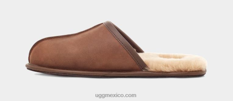 broncearse 00NF2300 UGG hombres cuero desgastado
