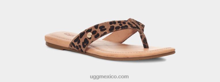 broncearse 00NF74 UGG mujer leopardo de tuolumne